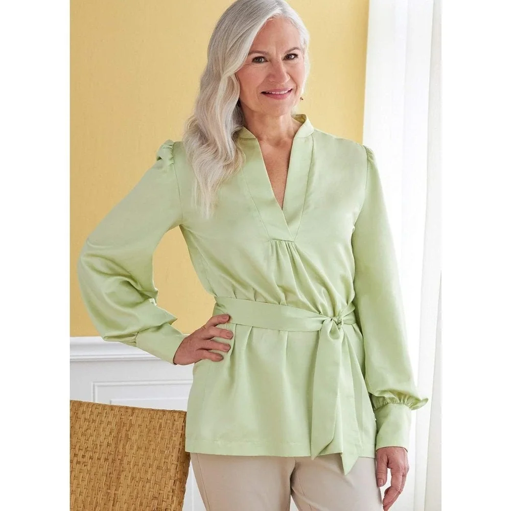 Butterick B6812 Misses Tunic Top‎ & Sash Sewing Pattern Sizes B5 8-10-12-14-16